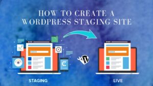 wordpress staging site