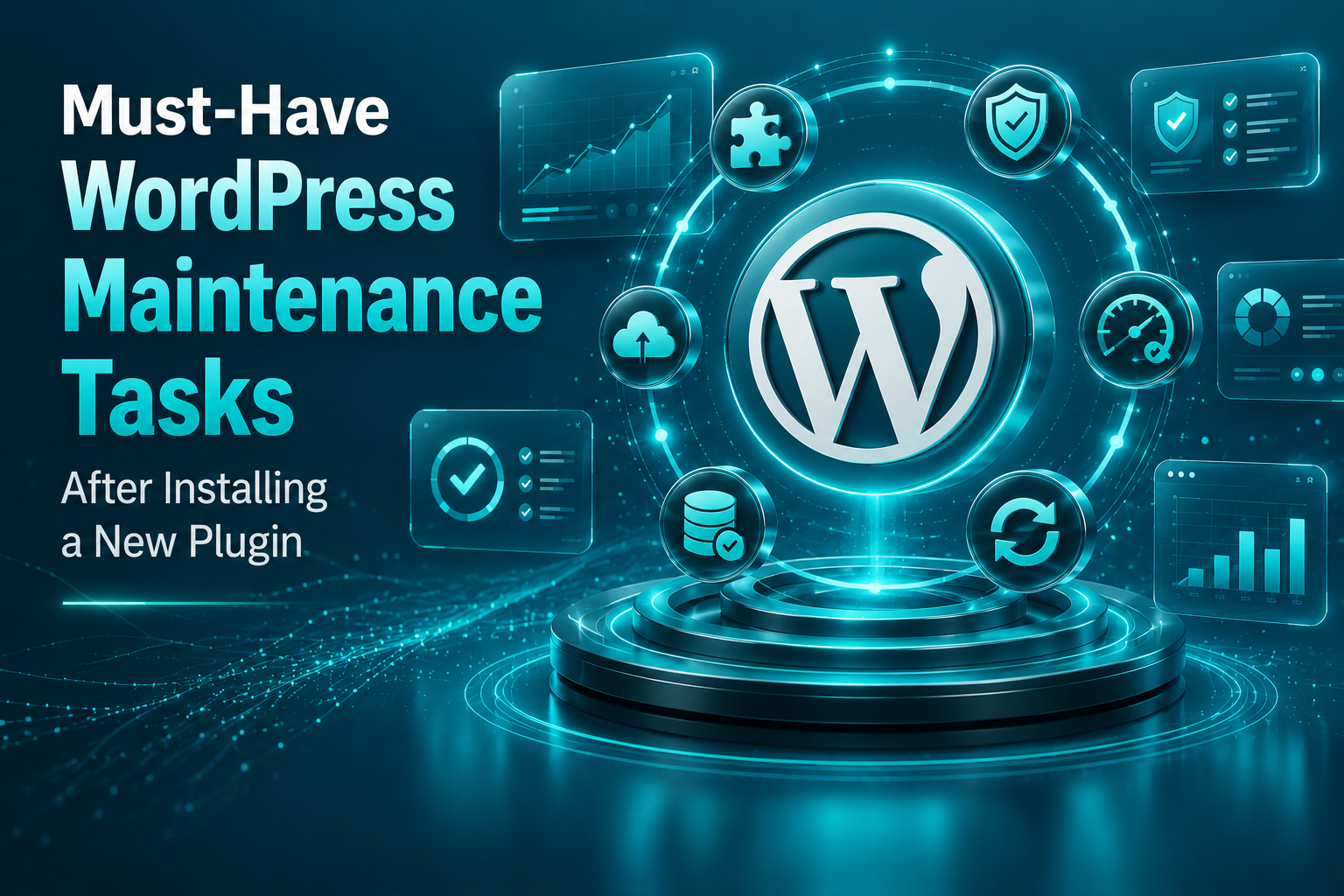 Must-Have WordPress Maintenance Tasks After Installing a New Plugin