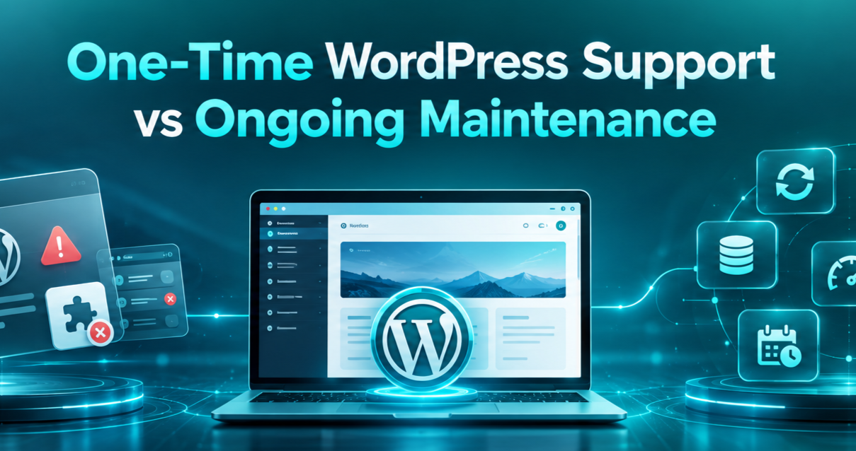 One-Time WordPress Support vs Ongoing Maintenance